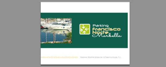 Francisco Norte Parking Dossier – Marbella